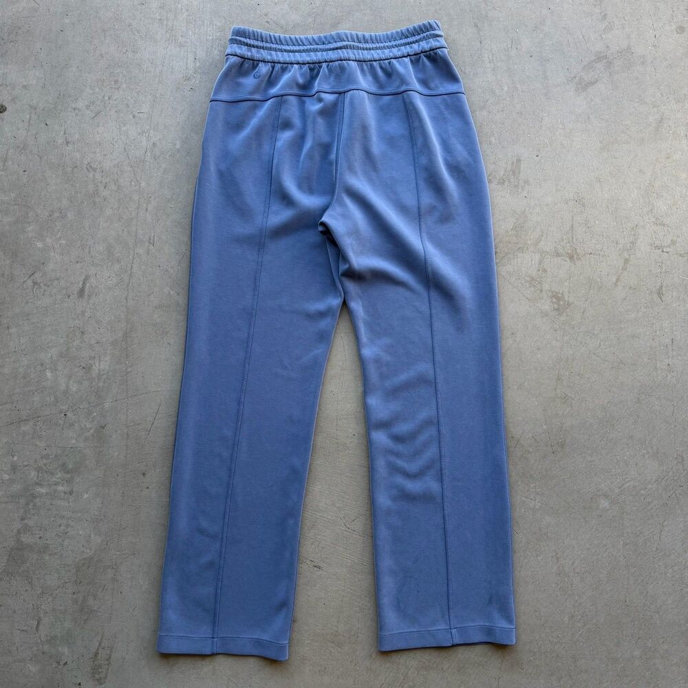 Lululemon Softstreme Womens 8 High-Rise Straight Wide Leg Pant Blue LW5EGTS Gym - Picture 4 of 10